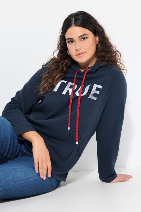 Actual product image Ulla Popken TRUE Lettering Hoodie (46, 48)