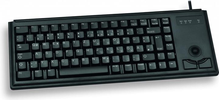 Produktbild CHERRY Compact-Keyboard mit Trackball (DE, Kabelgebunden)