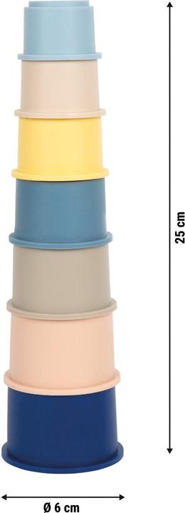 Image du produit small foot Gobelets à empiler en silicone