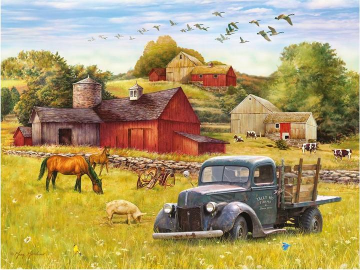 Actual product image Cobble Hill Summer afternoon on the farm 275 pieces (275 pieces)