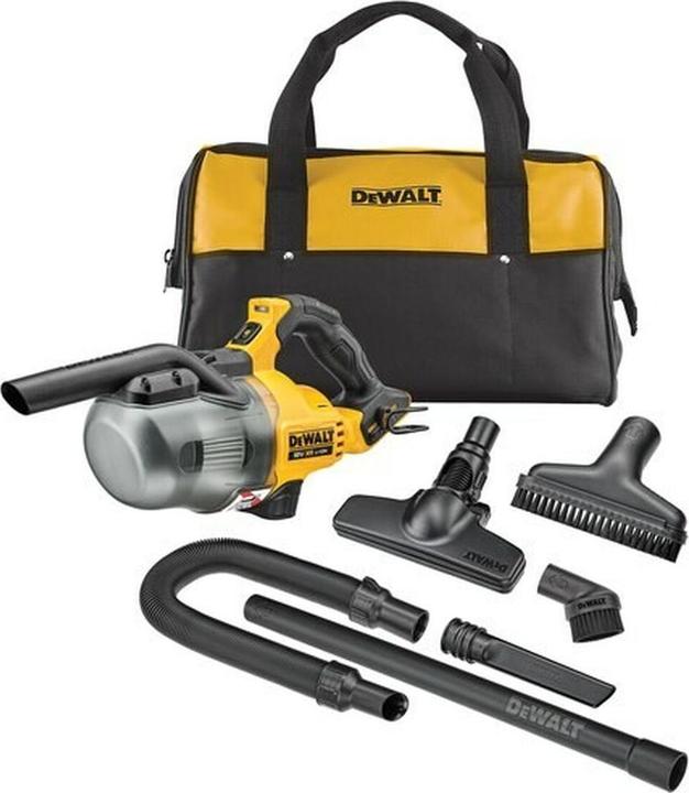 Image du produit DeWalt Aspirateur à main sans fil, 18V, classe L (Aspirateur eau et poussière)