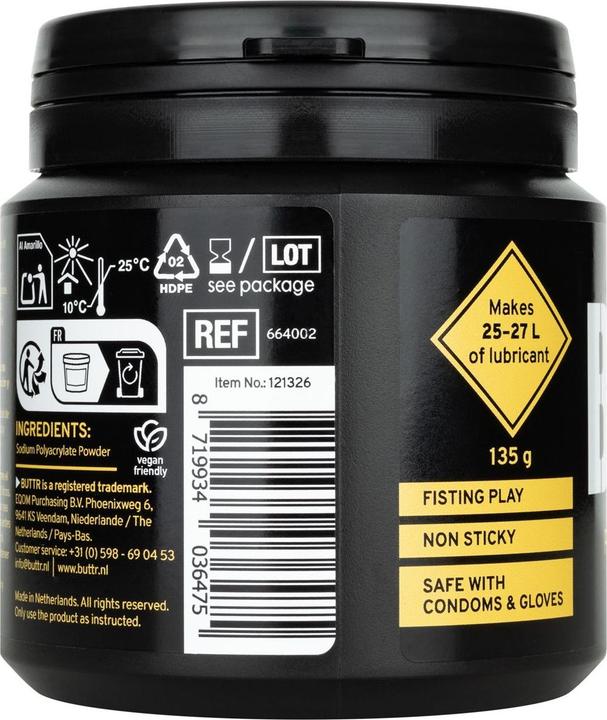 Produktbild Buttr Powdered Lube Gleitgel 135g