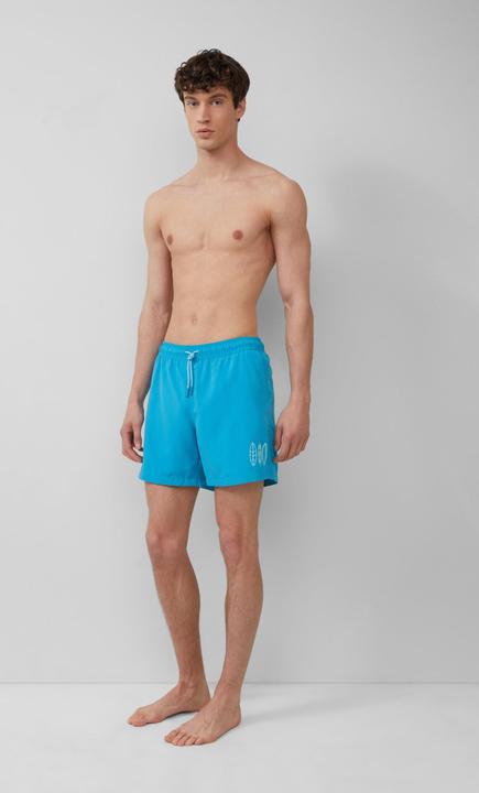 Produktbild S.Oliver Badehose Badeshorts mit Artwork und Eingrifftaschen (L)