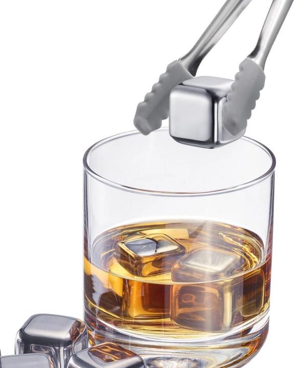 Produktbild Westmark Eiswürfel m.Zange Cosmo 7tlg. (Whisky Steine)