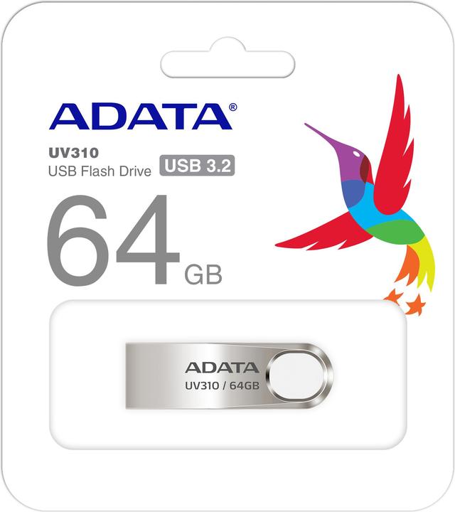 Actual product image Adata UV210 USB Flash Drive (64 GB, USB-A)