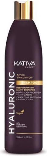 Image du produit Kativa Shampooing Hyaluronic Keratin Q10 355ml (355 ml, Shampoing liquide)