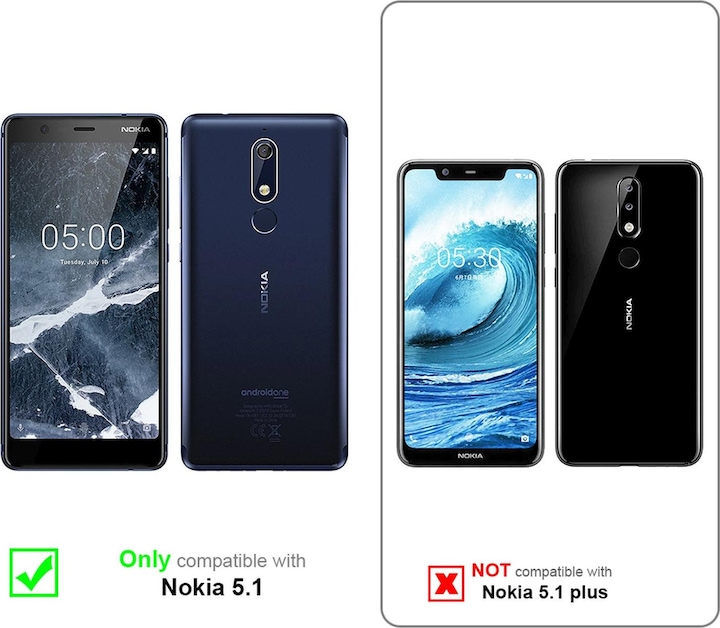 Image du produit Cadorabo Couverture TPU Candy (Nokia 5.1)
