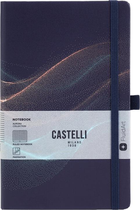 Produktbild Castelli Notizbuch Aurora (A5, Liniert, Harter Einband)