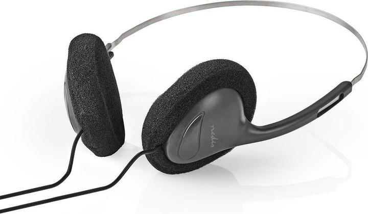 Image du produit Nedis Casque supra-auriculaire Câblé 1,2 m Noir, one-Size, HPWD1101BK (Filaire)