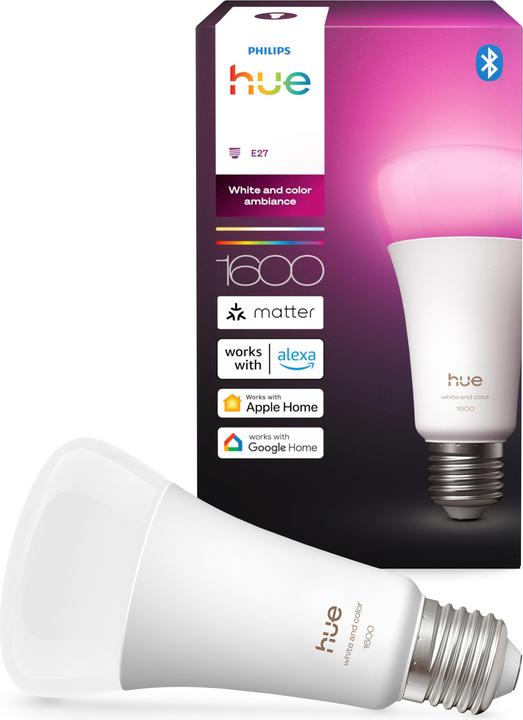 Produktbild Philips Hue A60 - E27 pre - 1600 - 1-pak (E27, 1600 lm, 1 x)