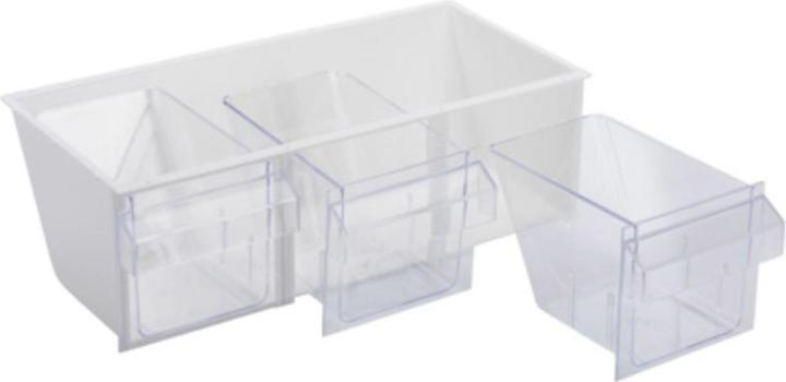 Actual product image Westmark Schüttengehäuse mit 3 Schütten Milano, 76072240 (1 l)