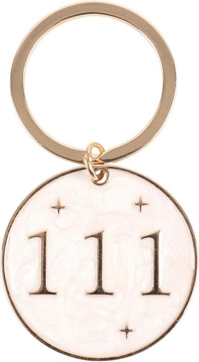 Actual product image 111 Angel Number Keyring