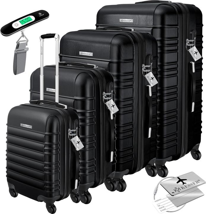 Image du produit Kesser Ensemble de valises rigides (120 l, Bagage à main (jusqu'à 50l), M (50 - 90l), L (90 - 115l), XL (à partir de 115l))