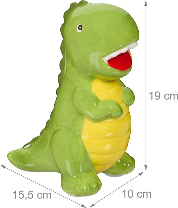 Actual product image Relaxdays Dino bank