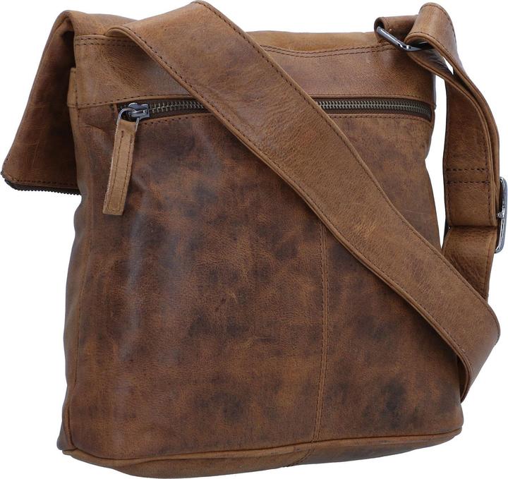 Actual product image Greenland Nature Montana shoulder bag leather 28 cm