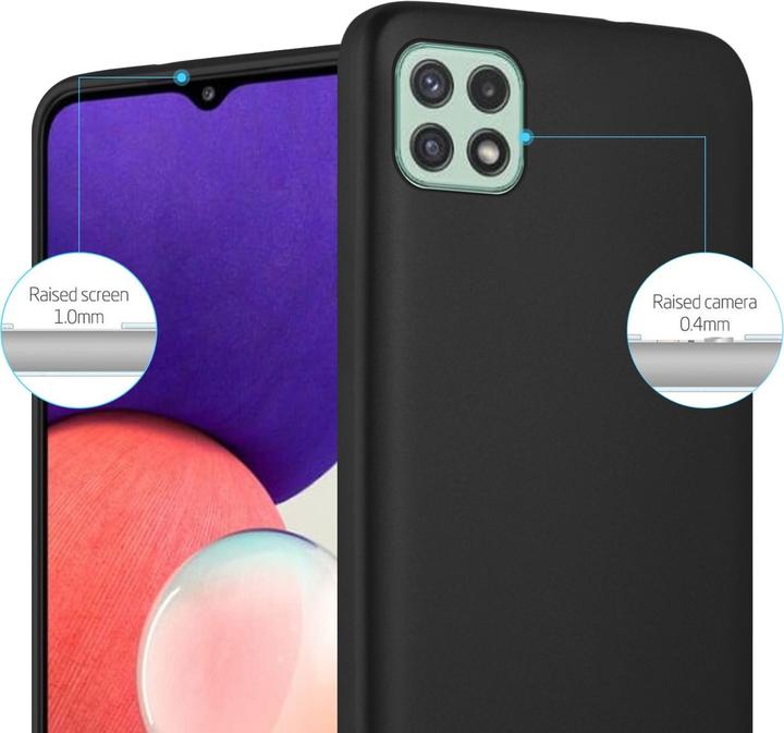 Image du produit Cadorabo TPU Matt Metallic Cover (Samsung Galaxy A22 5G)