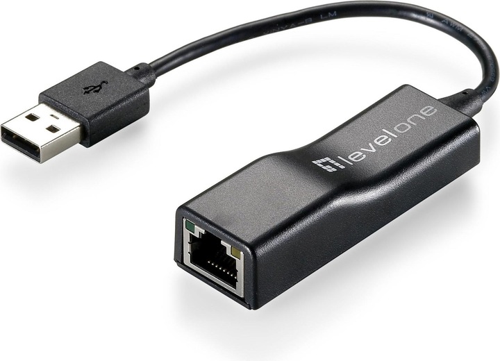 Actual product image LevelOne network adapter USB-0301 2.0 10 (USB 2.0, RJ45 (1x))