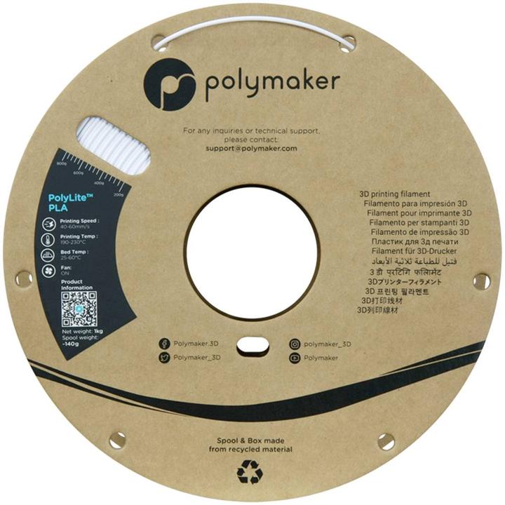 Produktbild Polymaker PolyLite PLA (PLA, 1.75 mm, 1000 g)