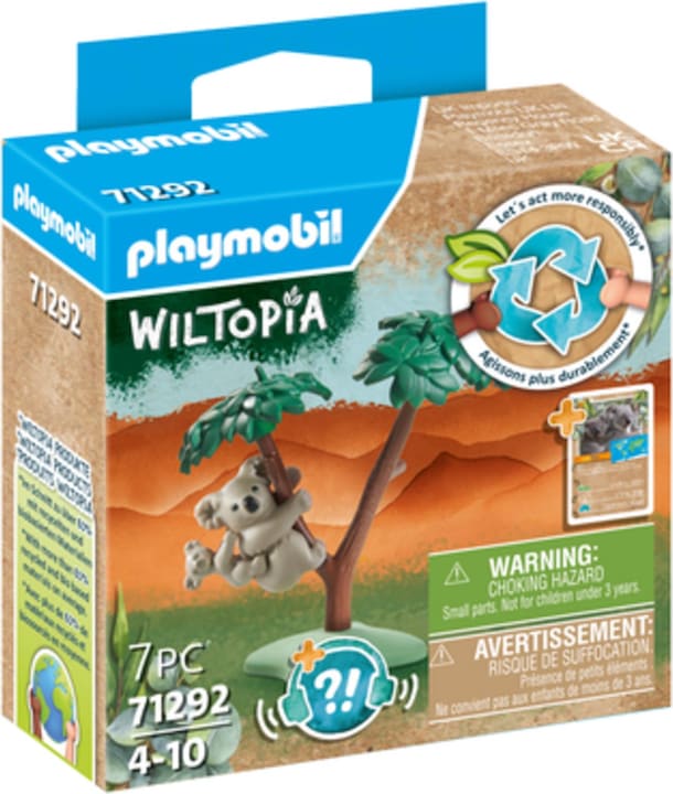 Produktbild Playmobil Koala mit Jungtier (71292, Playmobil Wiltopia)