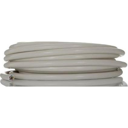 Rs Pro Netzkabel, 5-adrig Typ Netzleitung Weiss x 5 x 0,75 mm² 6 A, 10m, 300/500 V, PVC (10 m), Stromkabel
