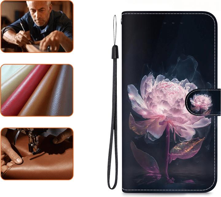 Produktbild Cover-Discount Google Pixel 9a - Tasche Hülle mit Blüten Motiv (Google Pixel 9a)