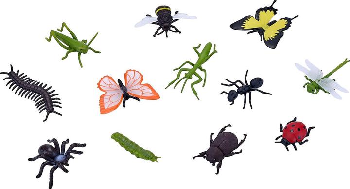 Image du produit Mojo Wildlife Mini insectes et araignées, 12 pièces - 380058