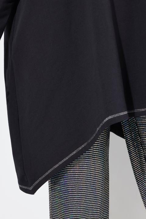 Actual product image Angel of Style A-line hoodie with skull and decorative seams (56)