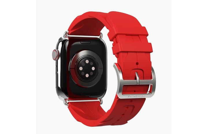 Actual product image Vonmählen A. R. Exclusive Band - 40|41|42mm - One Size (Silicone, Stainless steel)