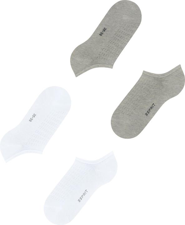 Produktbild Esprit Mesh Line 2-Pack Baumwollsneakersocken (2er Pack, 39 - 42)