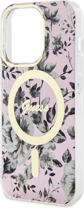 Produktbild Guess iPhone 14 Pro Max 6.7 hardcase Flower MagSafe (Apple iPhone 14 Pro Max)