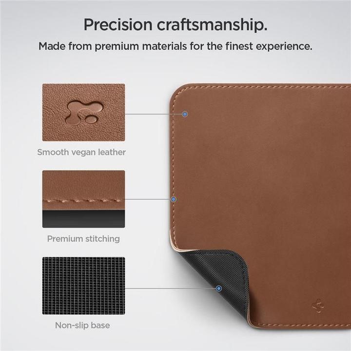 Actual product image Spigen LD301 MOUSE PAD BROWN