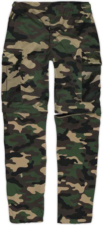 Actual product image Normani Men's 2-in-1 Rip-Stop Zip-Off BDU Ranger Trousers Landscape (S)