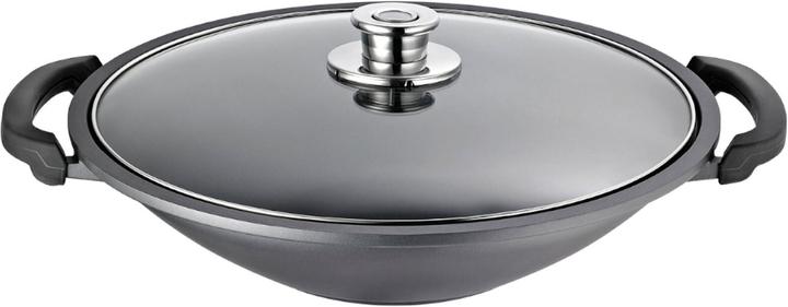 Actual product image Schulte-Ufer Wok incl. storage grid Globus i (Wok, Cast aluminium)