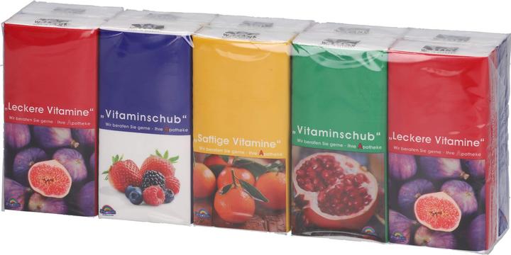 BabyFrank Taschentücher Motiv Vitamine, 1 St