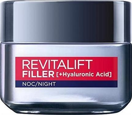 L'Oréal Paris L'Oreal - Revitalift Filler Anti-Age Cremation For The Night 50Ml (50 ml, Night)