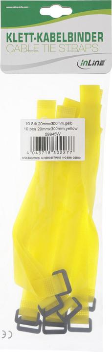 Immagine prodotto InLine Fascetta 20 mm (Fascette in velcro, 300 mm, 10 pz.)
