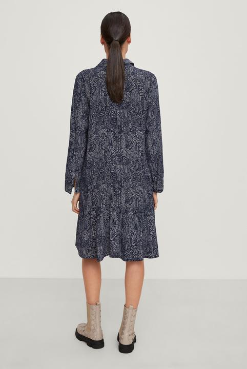 Produktbild Comma Kleid Viskosekleid mit Allovermuster (40)