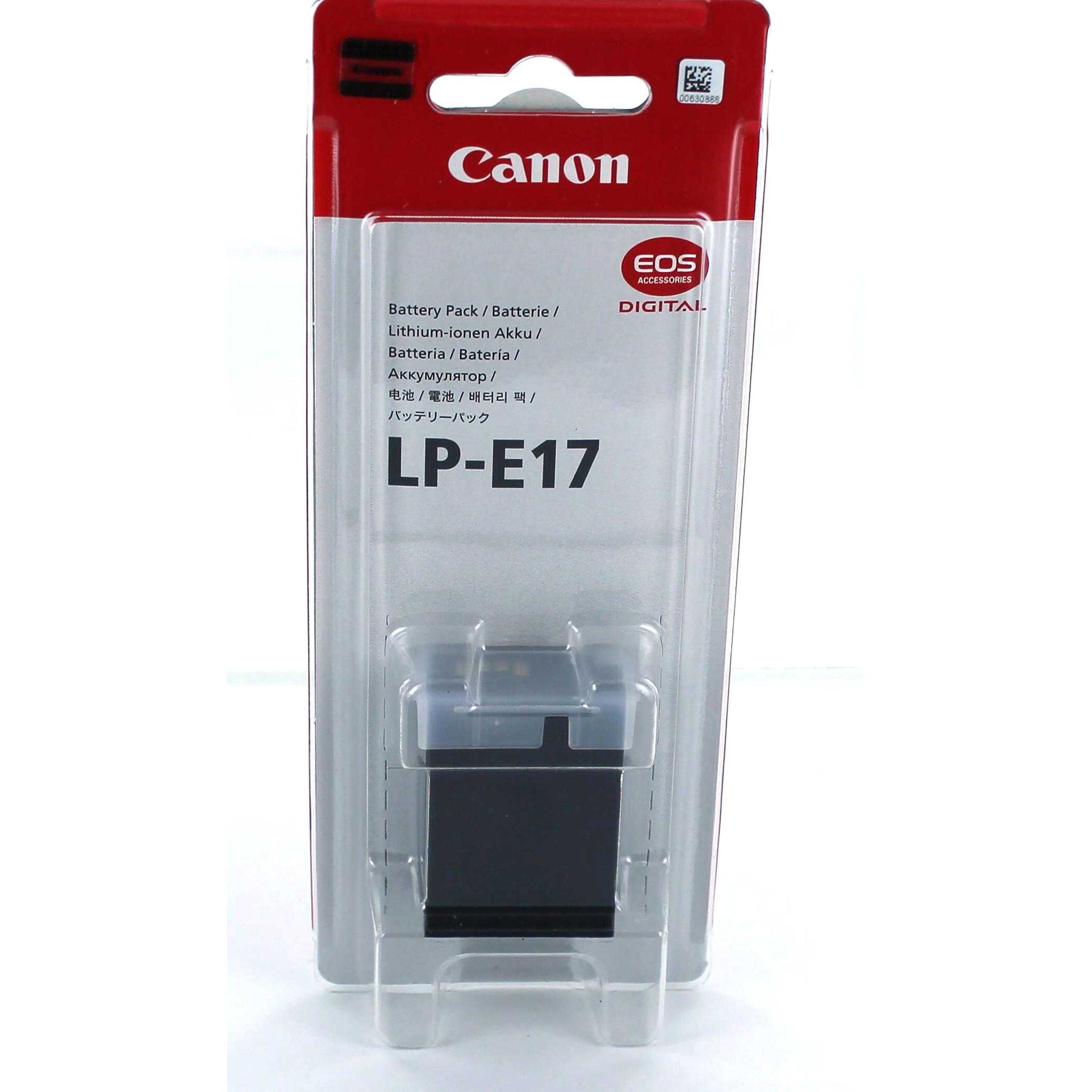 Canon Original Akku für EOS M3 (Akku), Kamera Stromversorgung, Schwarz