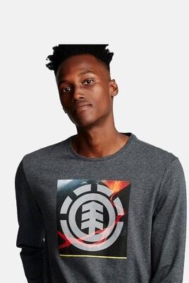 Actual product image Element Surge Icon Ls Charcoal Heather (XS)