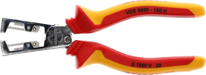 Produktbild Gedore VDE 8099-160 H VDE-Abisolierzange STRIP-FIX mit Hüllenisolierung 160 mm (160 mm)