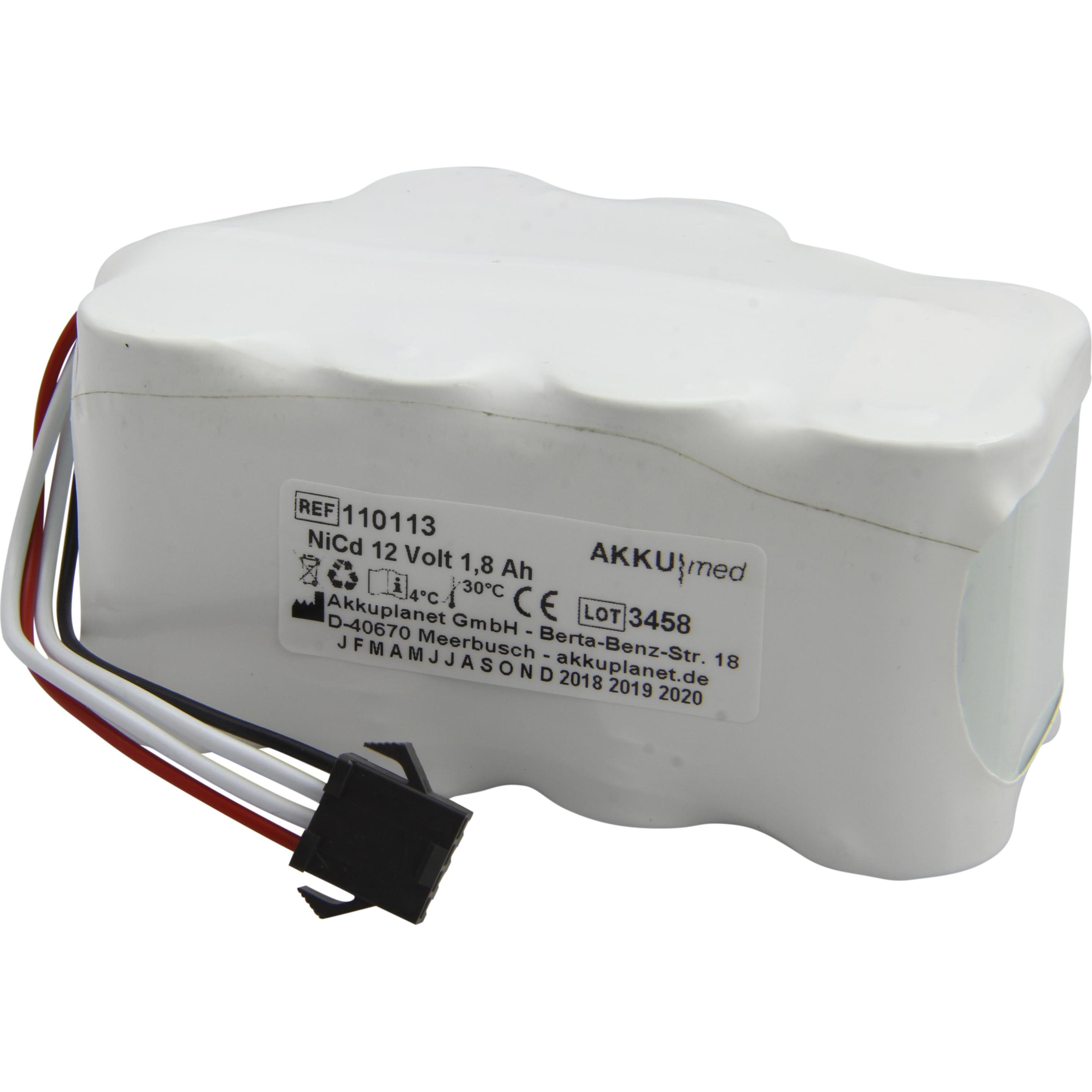 Thumbnail - XCell NC Akku passend für Ivac Infusionssystem Signature Gold 7101/ 7130/ 7131/ 7230/ 7231 CE Konform (1800 mAh), Batter...