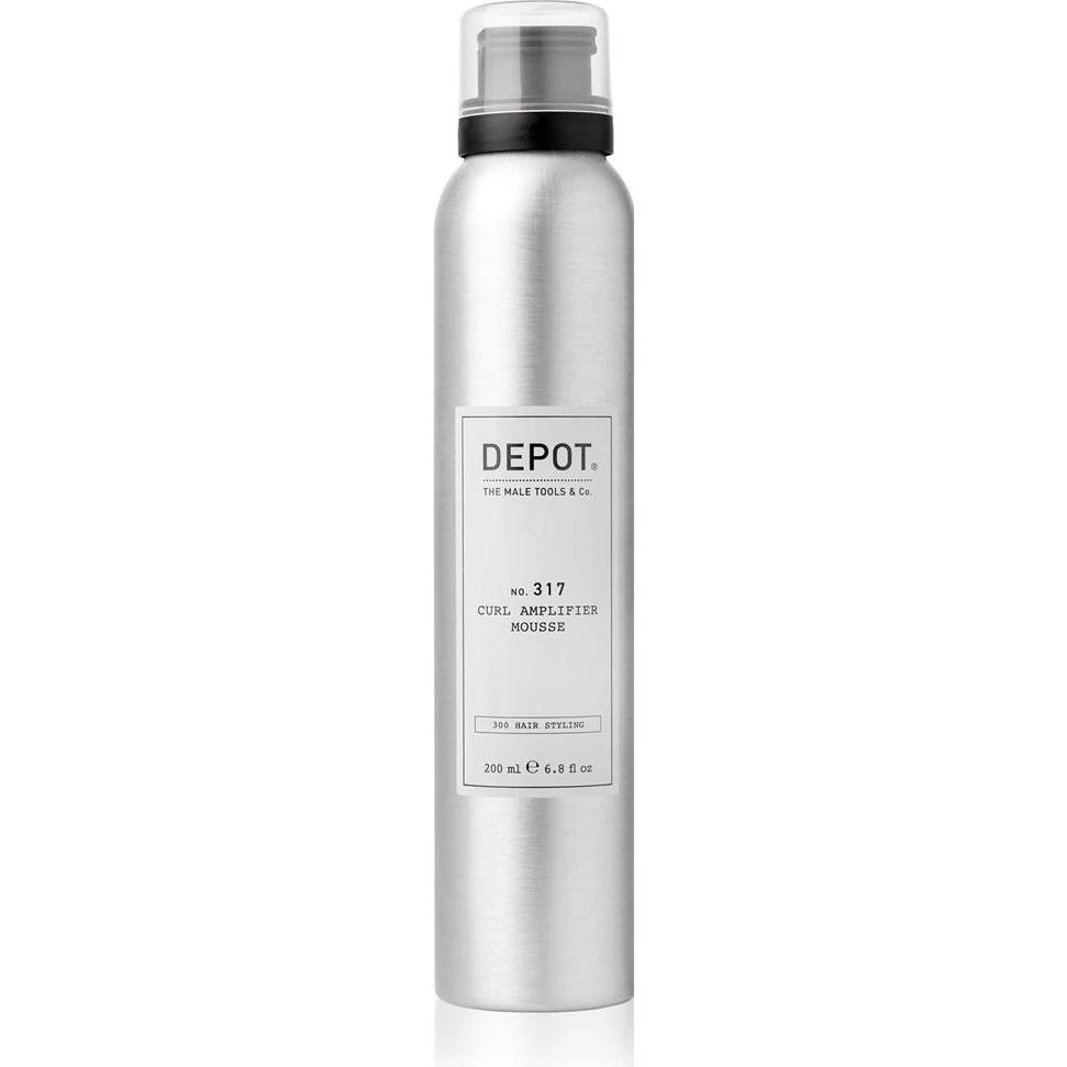 Depot, Mousse per capelli, Hair Styling Mousse No 317 Hydrating Medium 200 Ml (Agente schiumogeno, 200 ml)