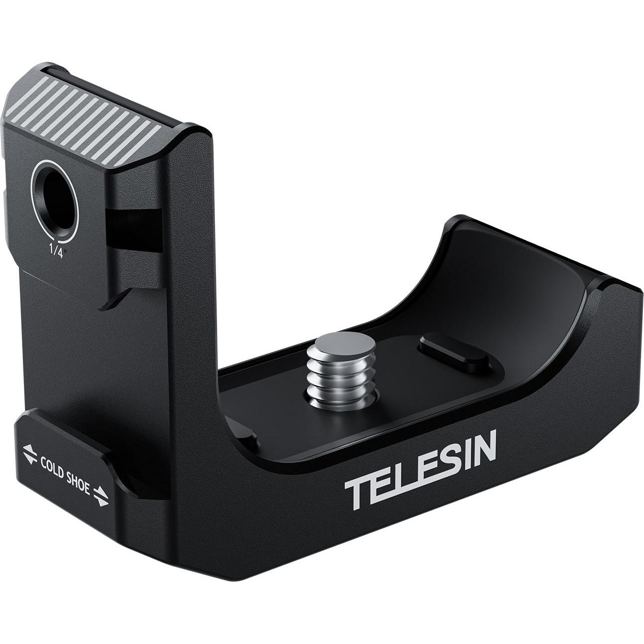 Telesin L Shape Mini Metal cage for Insta360 X4, Accessori action cam