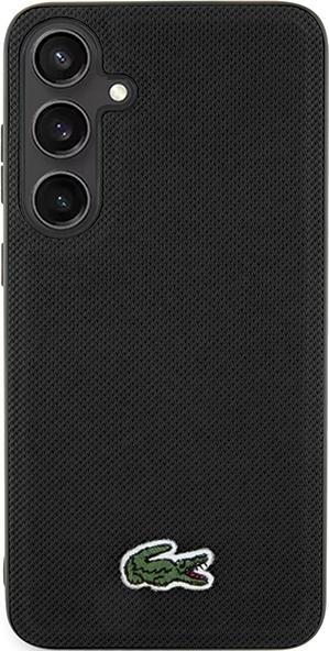 Image du produit Lacoste LCHMS24MPVCK S24+ S926 czarny/black hardcase Iconic Petit Pique MagSafe (Samsung Galaxy S24+)