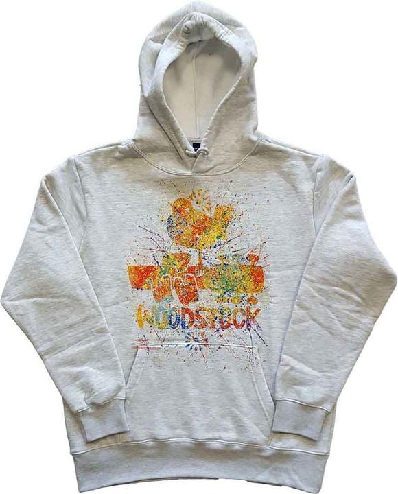 Woodstock Splatter (Neutral, White) (Hoodie)