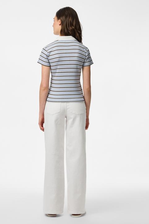 Actual product image Pieces Pcjayjay Ss V-Neck Polo Top Jrs D2d Fsy (XS)