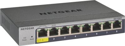 Actual product image Netgear GS108T-300PES (8 ports)