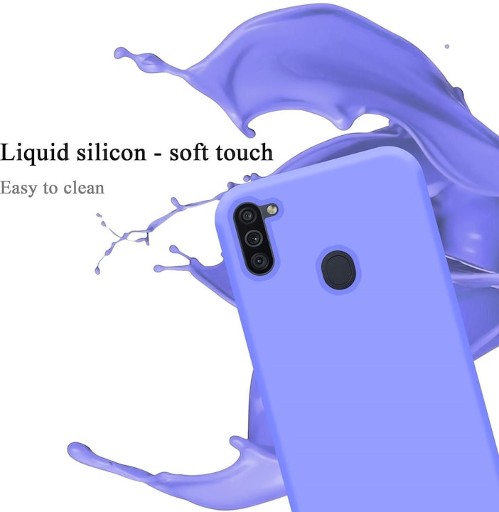 Produktbild Cadorabo TPU Liquid Silicone Case Cover (Samsung Galaxy M11, Samsung Galaxy A11)