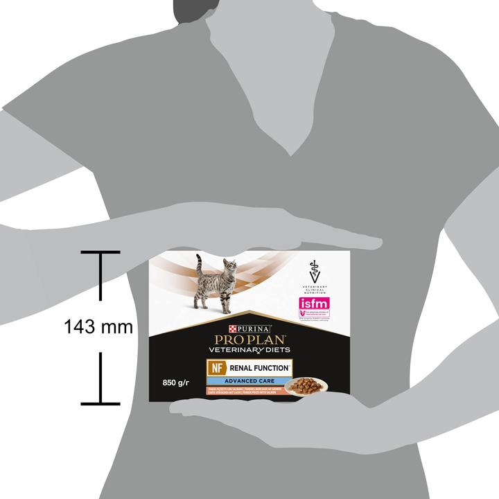 Actual product image Friskies NF Renal Function Feline Salmon - Wet Food for Cats - 10x85g (Adult, 1 pcs., 850 g)