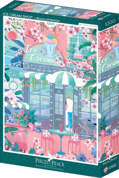 Immagine prodotto Pieces & Peace Puzzle 1000 pezzi Gelateria (1000 pezzi)